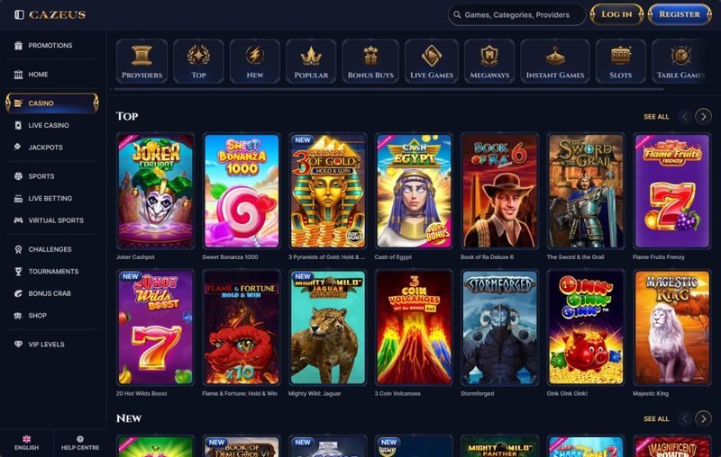 United Kigdom - cazeus casino