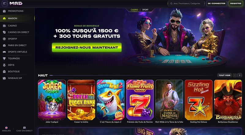 France - mad casino app